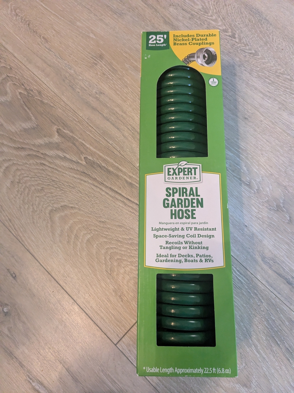 Spiral Garden Hose - Green
